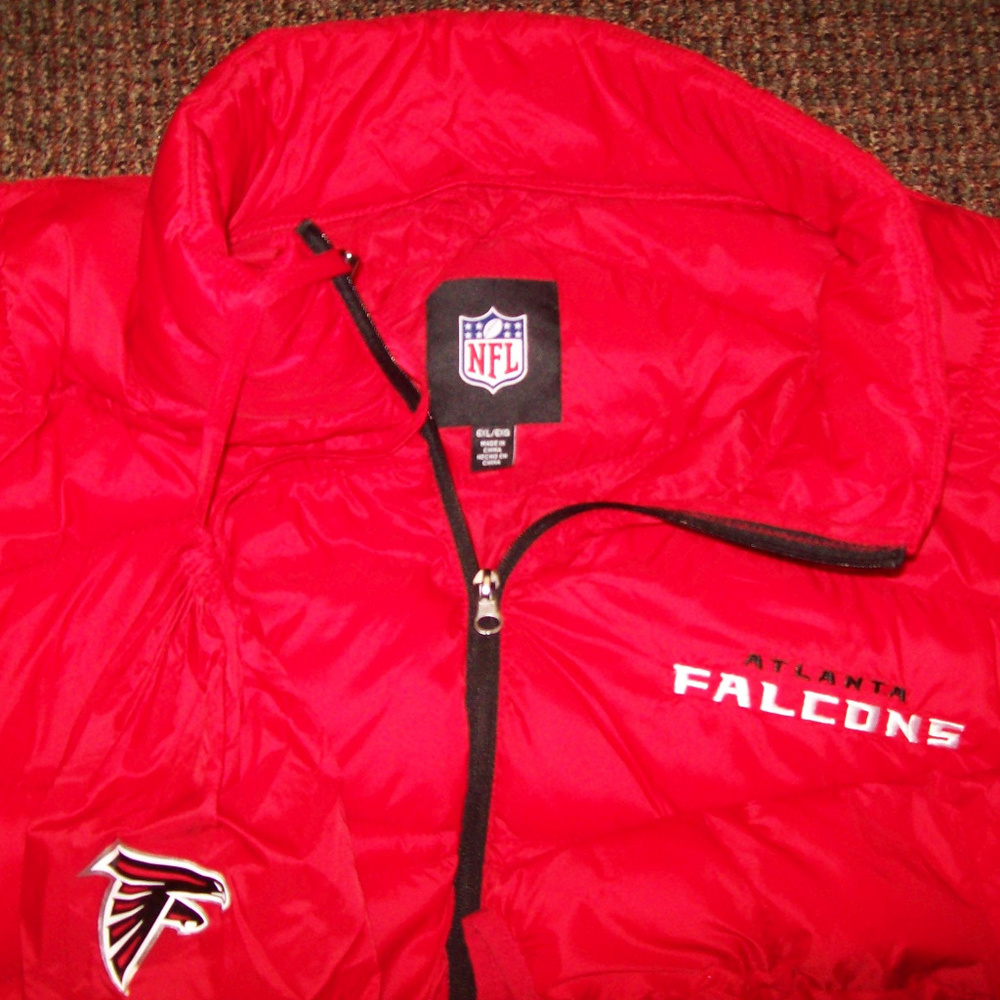Atlanta FALCONS NFL Puffer BLITZ Jacket 4X 5X 6X